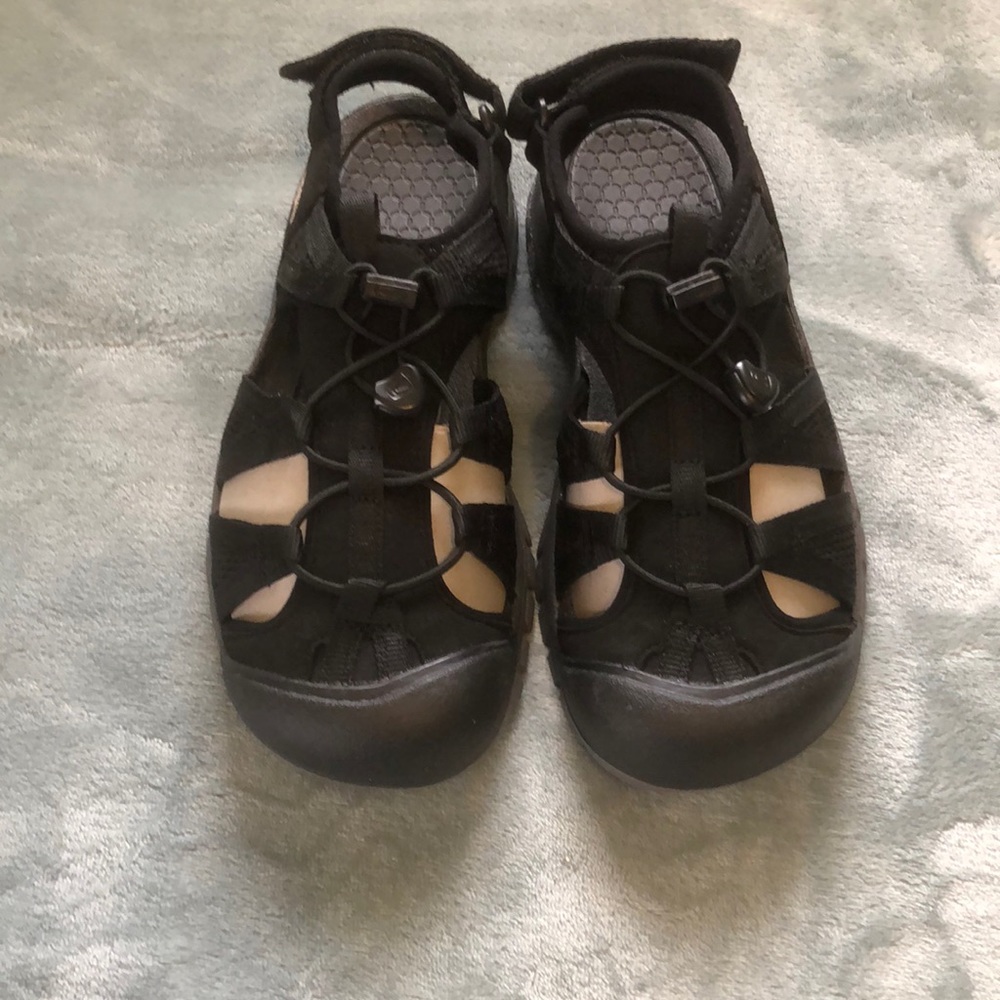 Keen Venice ll H2 Black/Steele Grey size 8